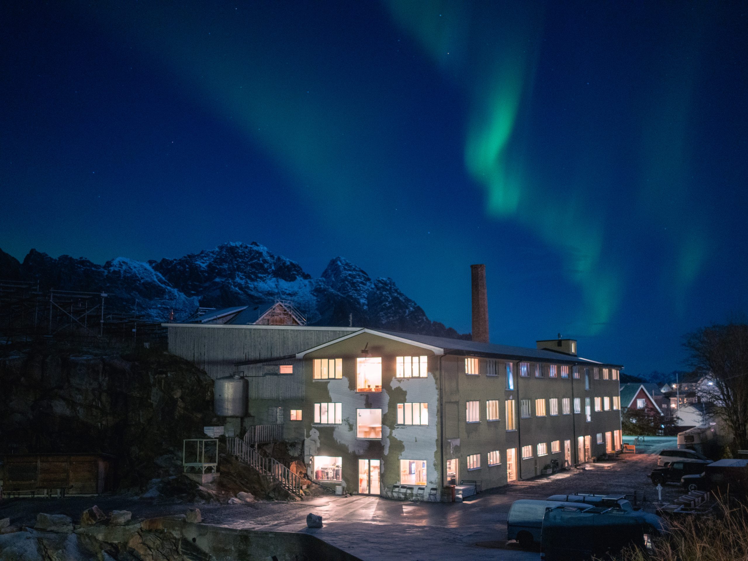 Northern lights Lofoten